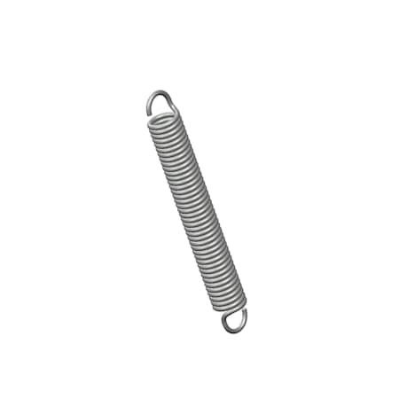 Extension Spring, O= .125, L= 1.00, W= .019